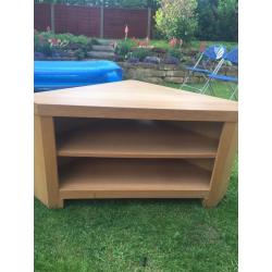 Oak TV cabinet for sale