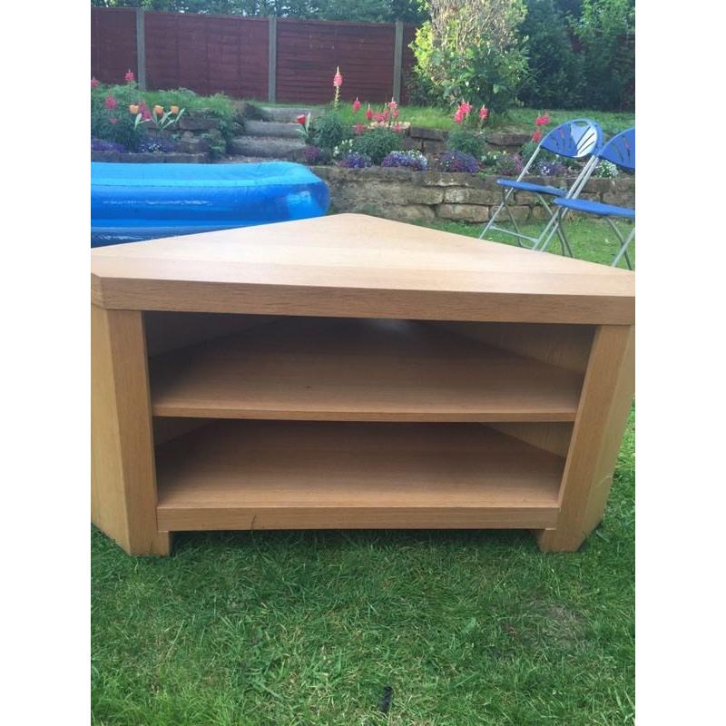 Oak TV cabinet for sale