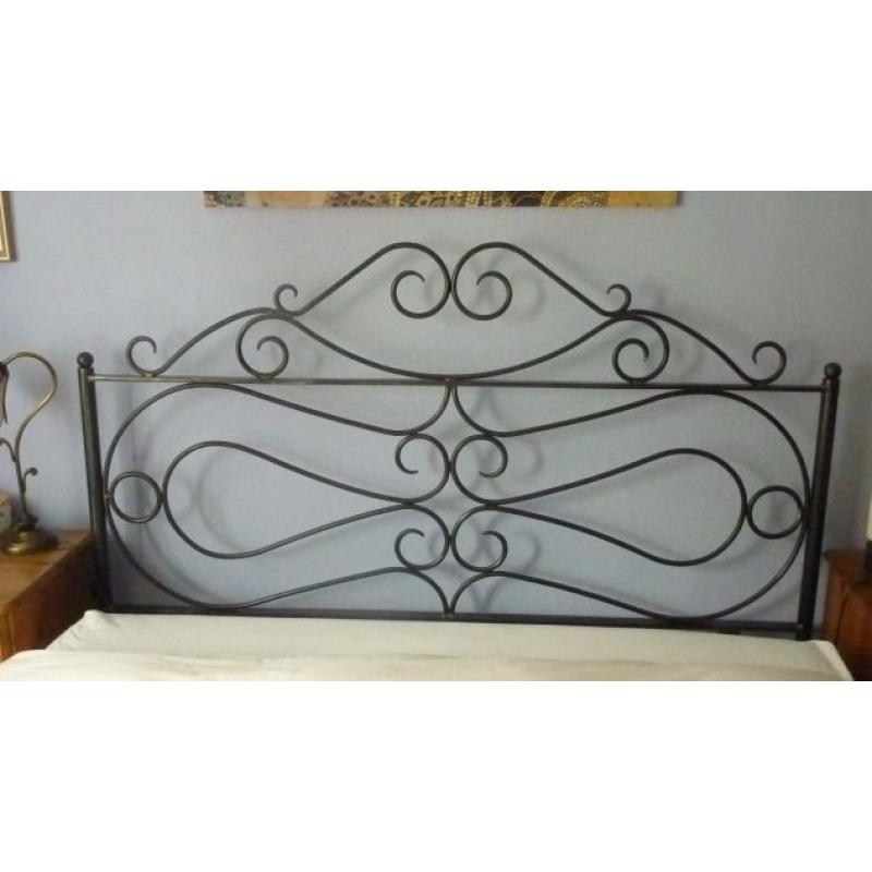 Wrought Iron Headboard (without bed).