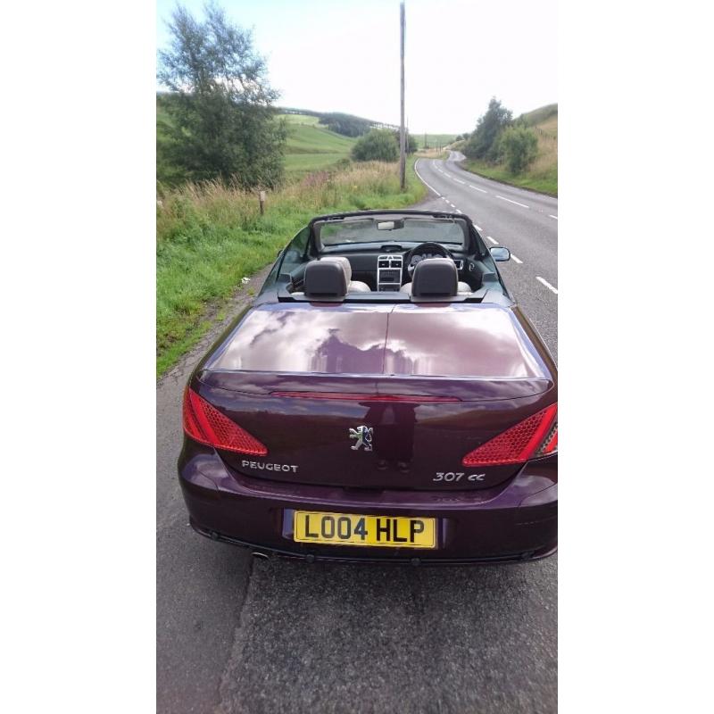 Peugeot 307cc convertible