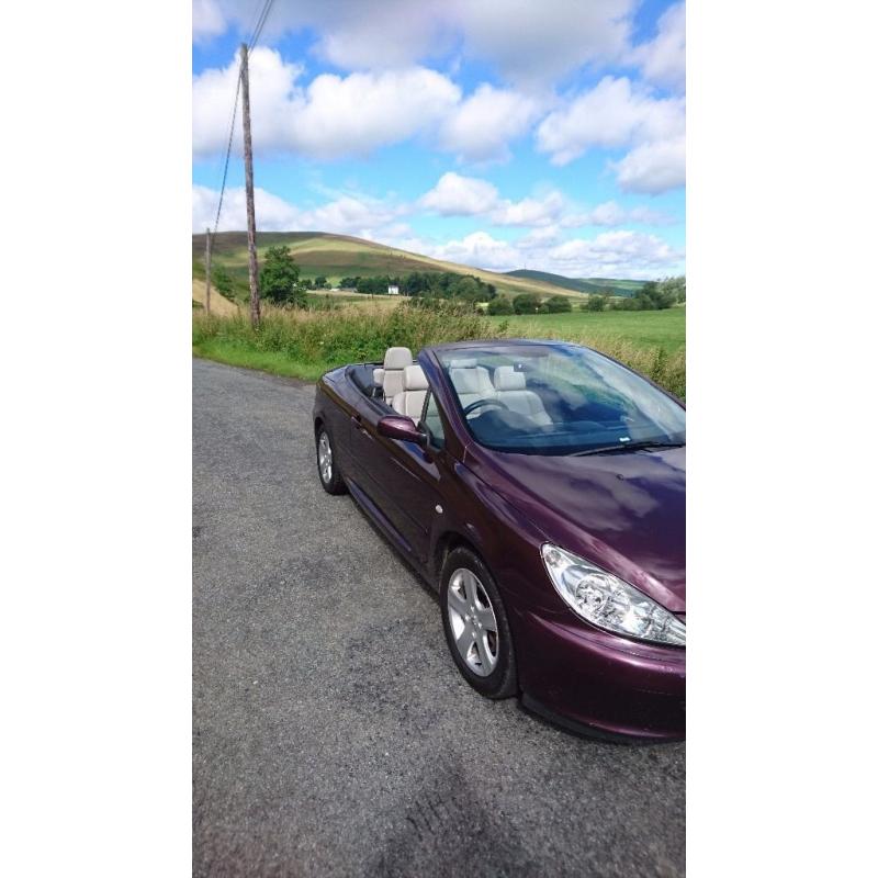 Peugeot 307cc convertible