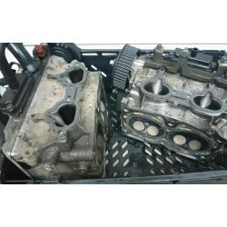 Subaru impreza ej20 complete heads with inlet manifold