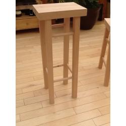 Bar ,science lab school stools in solid beech