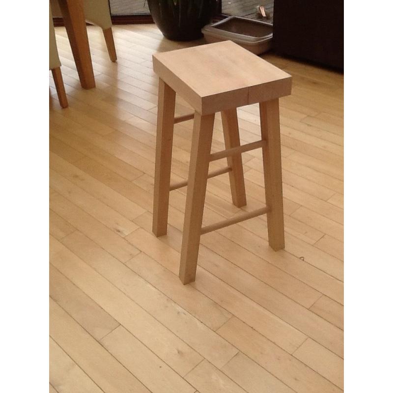 Bar ,science lab school stools in solid beech