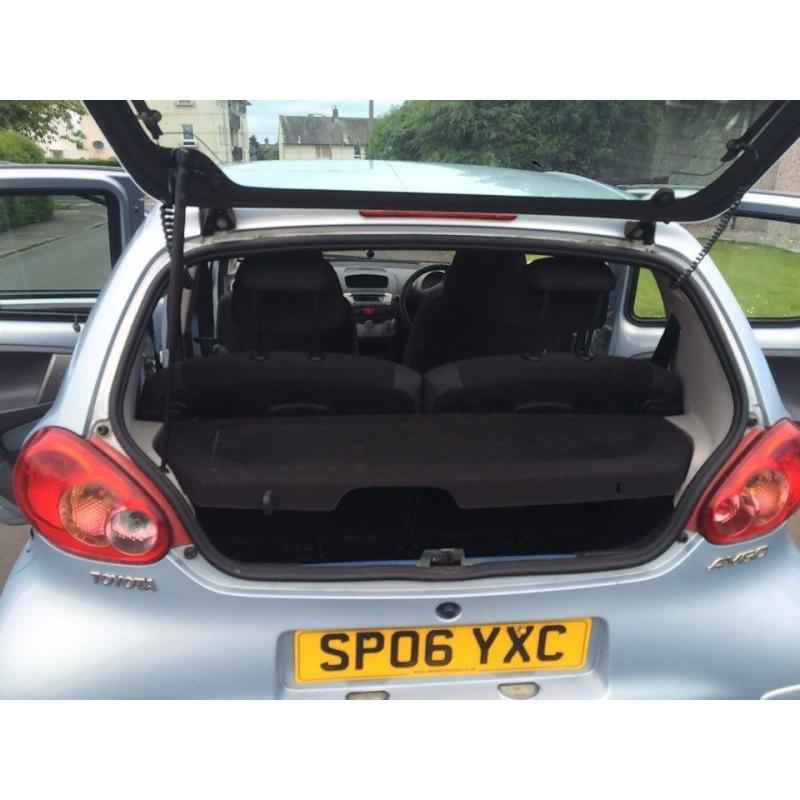 Urgent! Toyota Aygo (sport edition), 5dr, perfect condition, 2nd owner (women), no smoking.