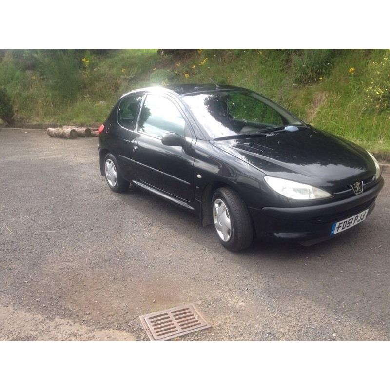 Peugeot 206 1.3 lx only 43000 miles 1 lady owner like corsa punto fiesta