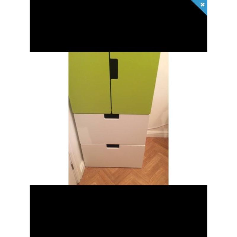 IKEA - STUVA Wardrobe with Doors and Drawers / Storage Unit