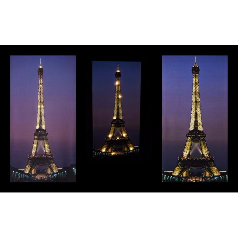 Led Eiffel Tower Canvas