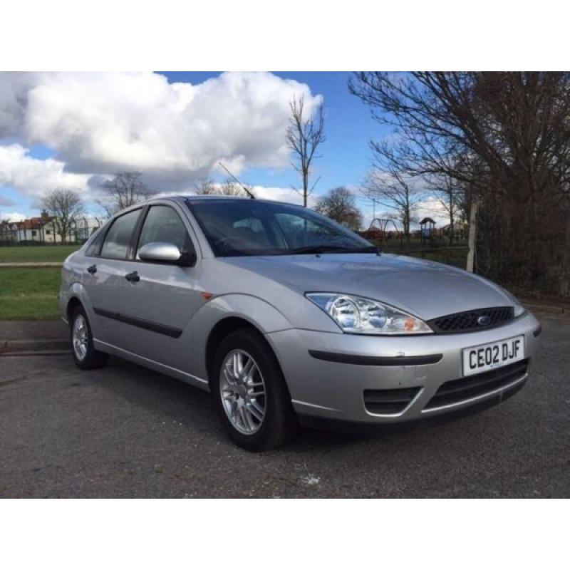 2002 FORD FOCUS 1.6 LITRE SALOON SERVICE HISTORY 1 FORMER KEEPER WITH MOT