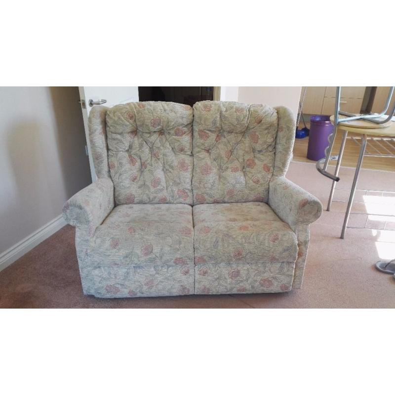 Two seater cottage style sofa