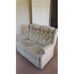 Two seater cottage style sofa