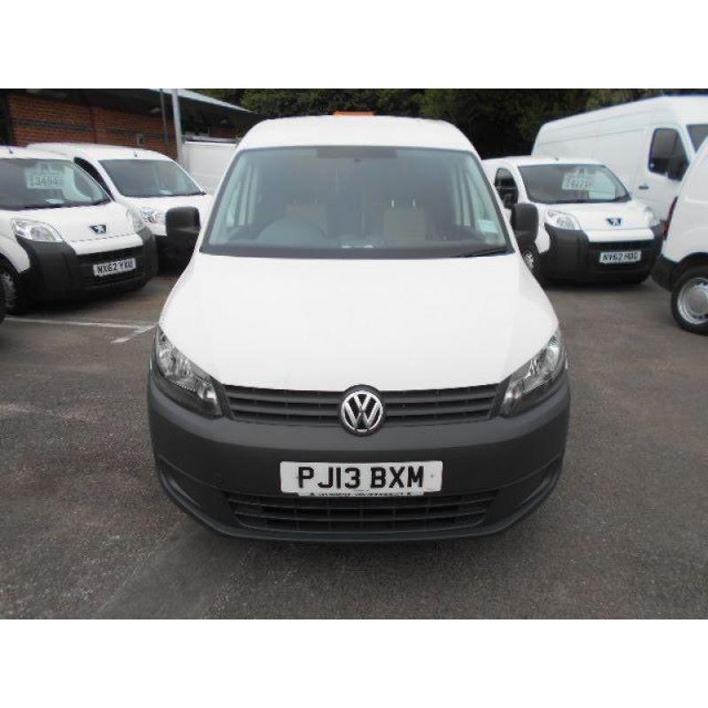 Volkswagen Caddy 1.6TDI 75PS VAN DIESEL MANUAL WHITE (2013)