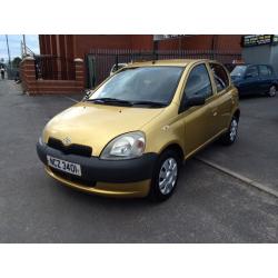 Toyota Yaris 1.0 VVT-i 16v GLS 5dr SERVICE HISTORY,