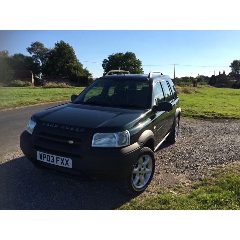 2003 Landrover Freelander td4 automatic 4x4