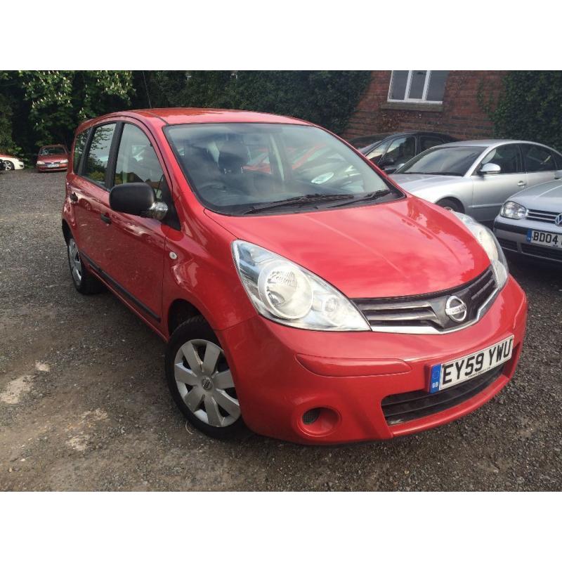 Nissan NOTE VISIA 1.4 MPV *01 Owner from NEW* Guaranteed Miles *HPI Check* FREE 03-Months Warranty