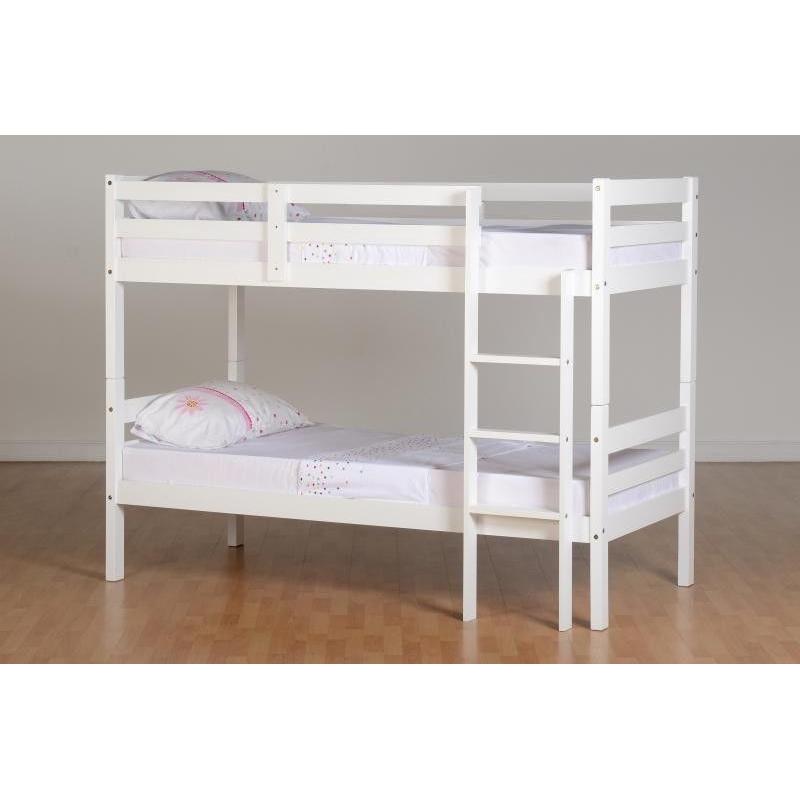 SINGLE White Wooden bunkConvertable in to 2 Single Bed