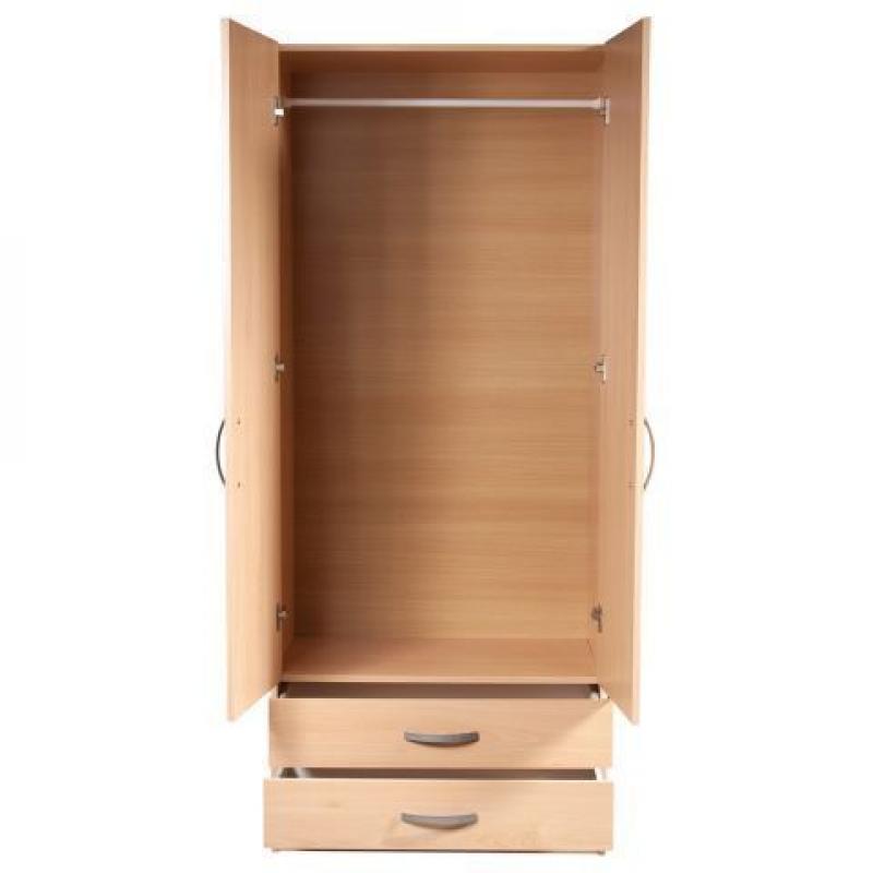 FITTED 2 DOOR WARDROB CUPBOARD WITH MIRROR/DRAWERS- Brand New