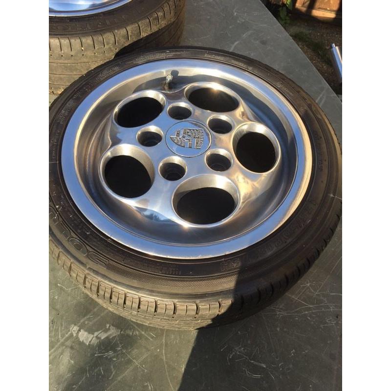 Porsche Teledials Polished 4x100/5x130