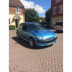 Peugeot 206 1.4 glx. Spares or repairs