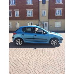 Peugeot 206 1.4 glx. Spares or repairs