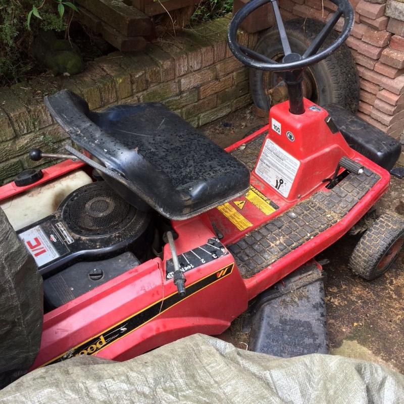 Sit on mower