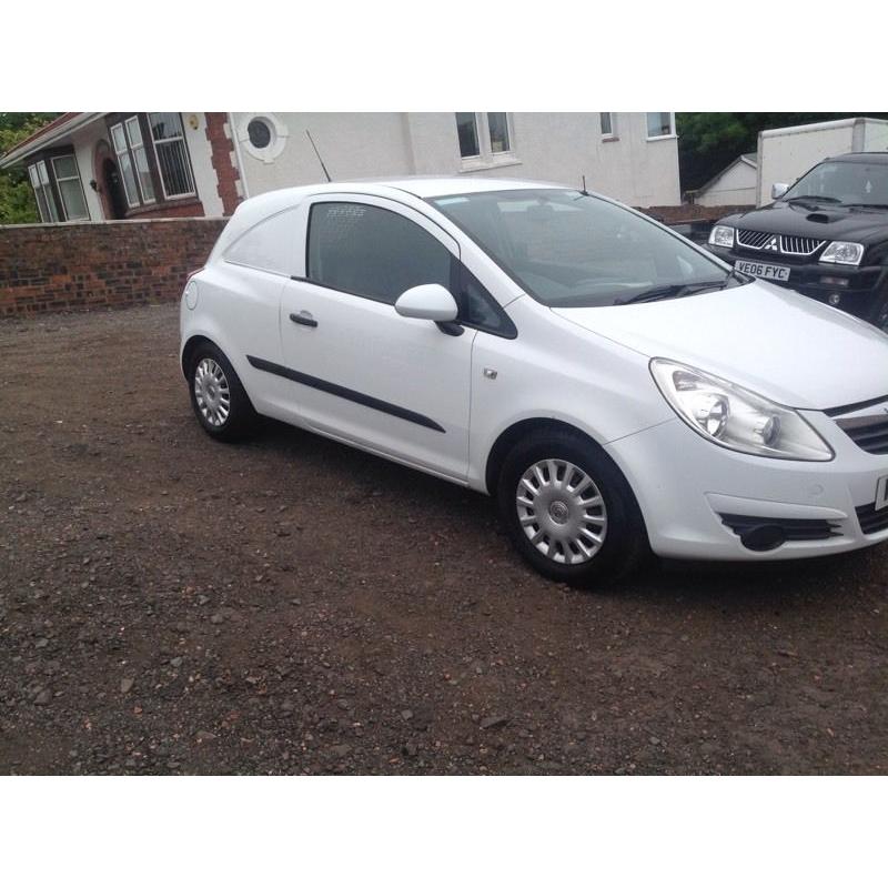 VAUXHALL CORSA VAN DIRECT BT F/S/H NO VAT