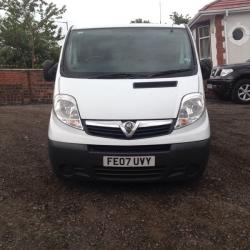 VAUXHALL VIVARO DIRECT BT F/S/H NO VAT