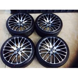 New 19" OEM FS-9 Alloys with new tyres