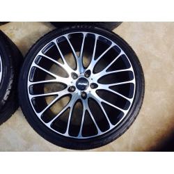 New 19" OEM FS-9 Alloys with new tyres