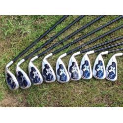 Callaway X18 Golf Irons (3-SW), Graphite Shafts, Great Condition