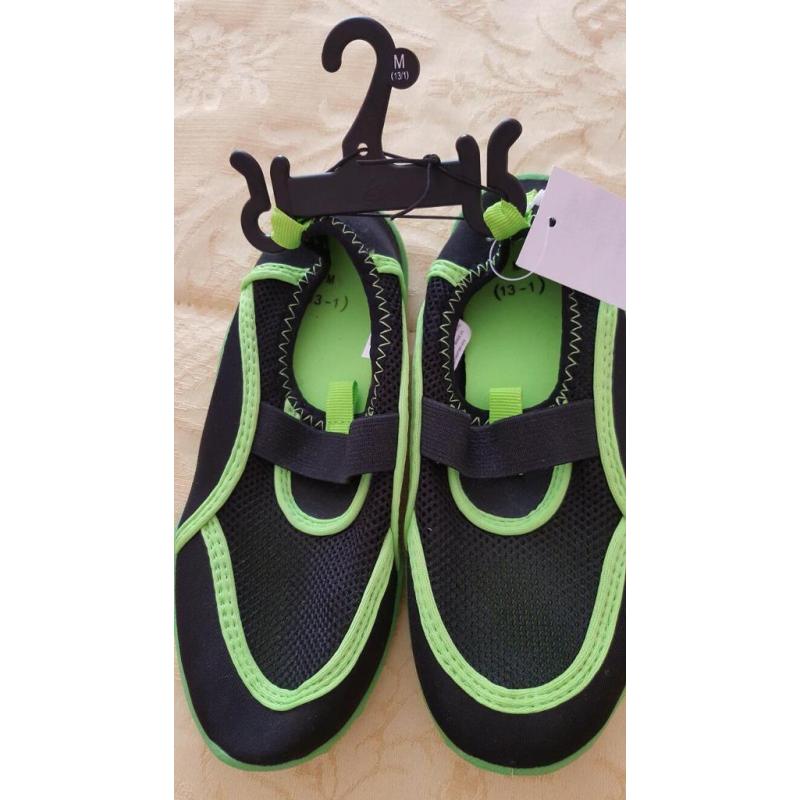 Brand new water/beach shoes size 13/1