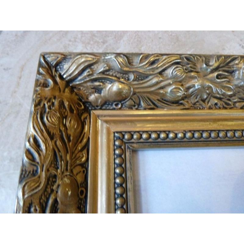 Reproduction Antique Gold gilt Wall hall Mirror