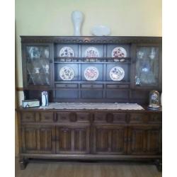 Solid oak dresser.