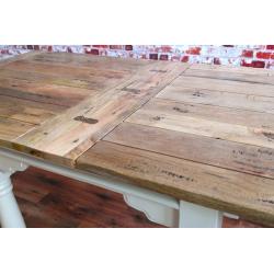 Rustic Dining Table Country Space Saving Extending Ergonomic