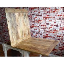 Rustic Dining Table Country Space Saving Extending Ergonomic