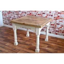 Rustic Dining Table Country Space Saving Extending Ergonomic