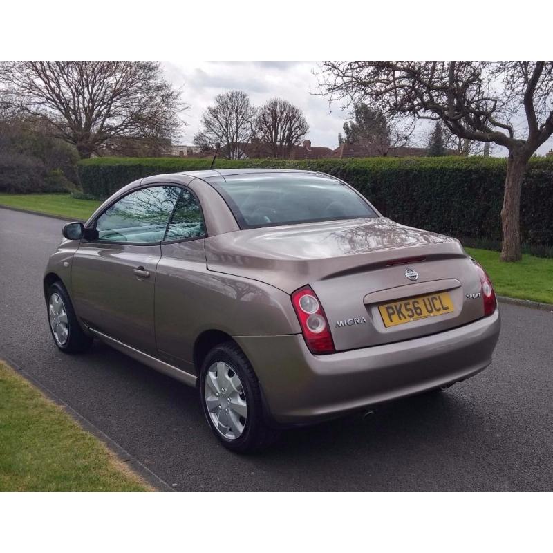 NISSAN MICRA 1.6 CONVERTIBLE 39.000 MILES ONLY 2006