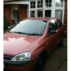 Vauxhall Corsa 1litre 2002