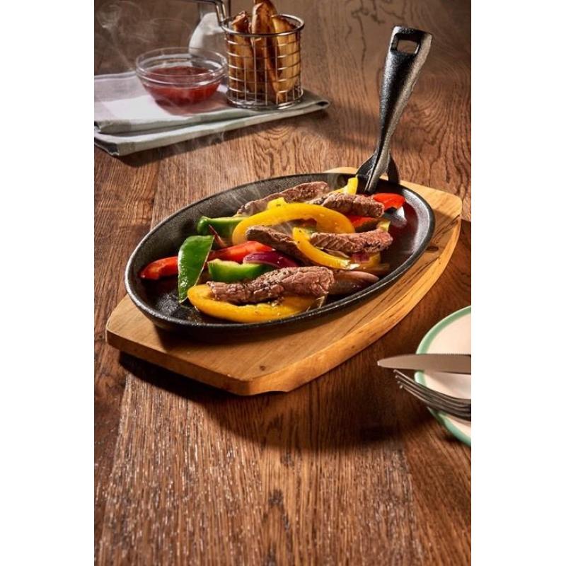 Sizzler server platter set