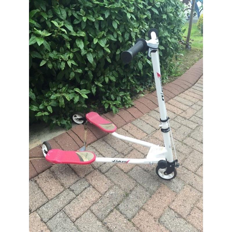 Y-Fliker Scooter white/red