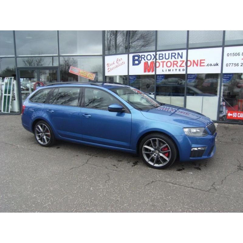 2013 63 SKODA OCTAVIA 2.0 VRS TDI CR DSG 5d AUTO 181 BHP **** GUARANTEED FINANCE ****