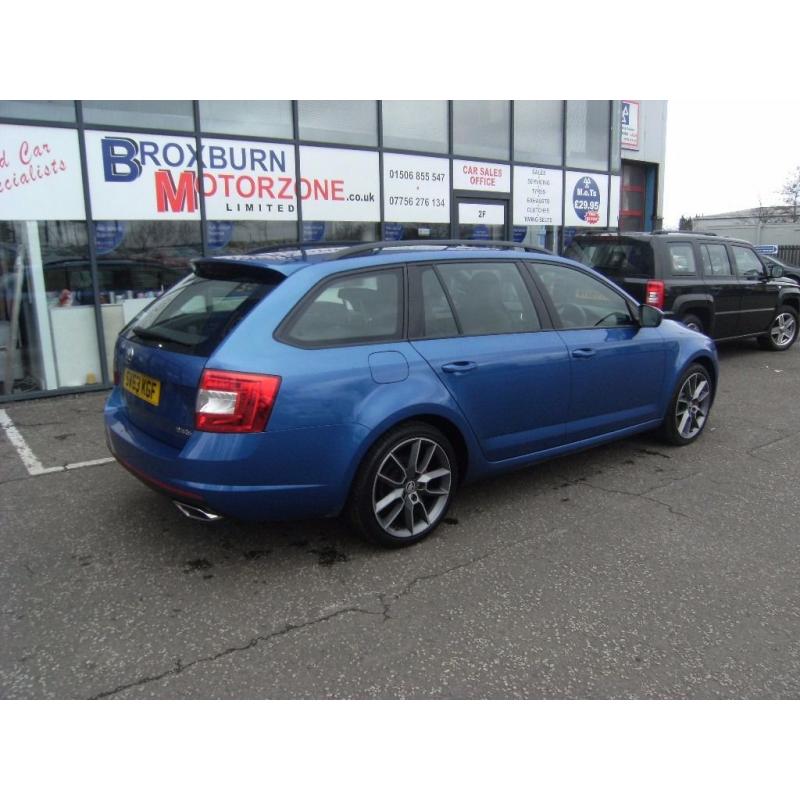 2013 63 SKODA OCTAVIA 2.0 VRS TDI CR DSG 5d AUTO 181 BHP **** GUARANTEED FINANCE ****