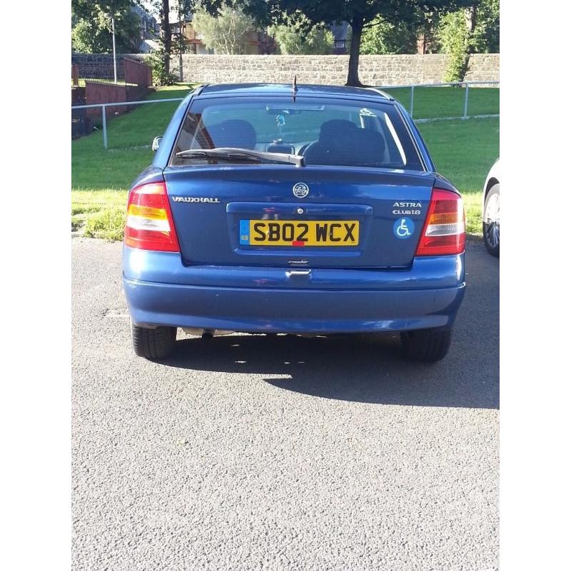 Vauxhall Astra 1.6 Club Manual