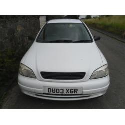 2003 VAUXHALL ASTRAVAN Envoy 1.7 Turbo