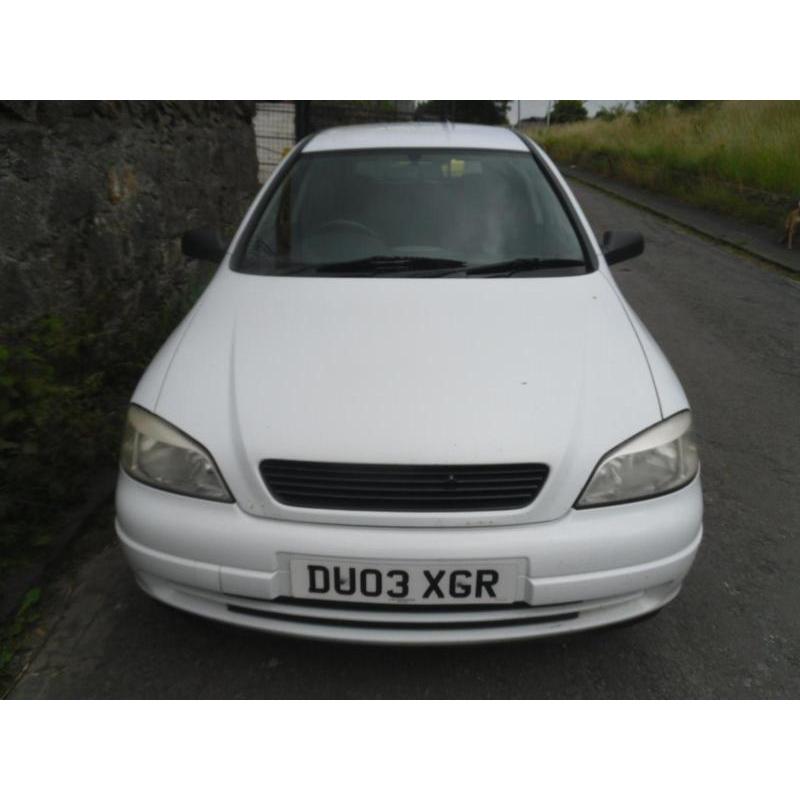 2003 VAUXHALL ASTRAVAN Envoy 1.7 Turbo