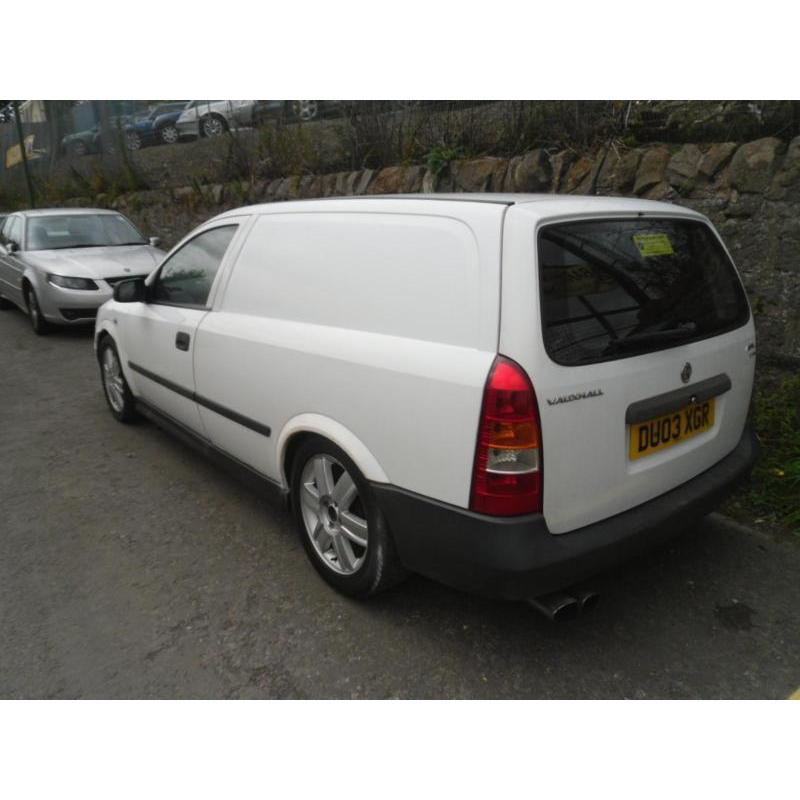 2003 VAUXHALL ASTRAVAN Envoy 1.7 Turbo