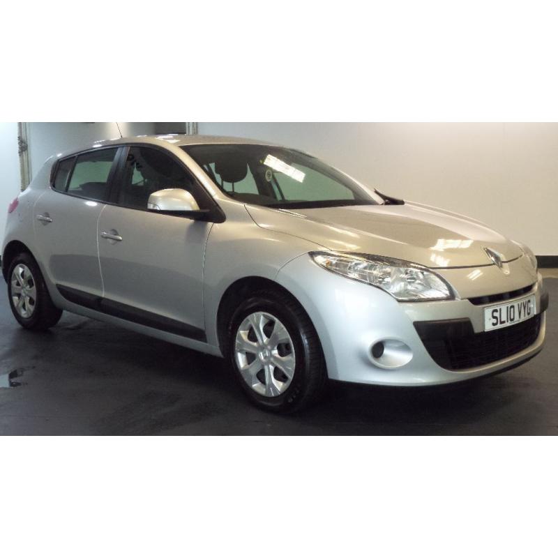 2010 10 RENAULT MEGANE 1.6 EXPRESSION VVT 5D*PART EX WELCOME*2 YEARS WARRANTY*FINANCE AVAILAB