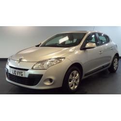 2010 10 RENAULT MEGANE 1.6 EXPRESSION VVT 5D*PART EX WELCOME*2 YEARS WARRANTY*FINANCE AVAILAB