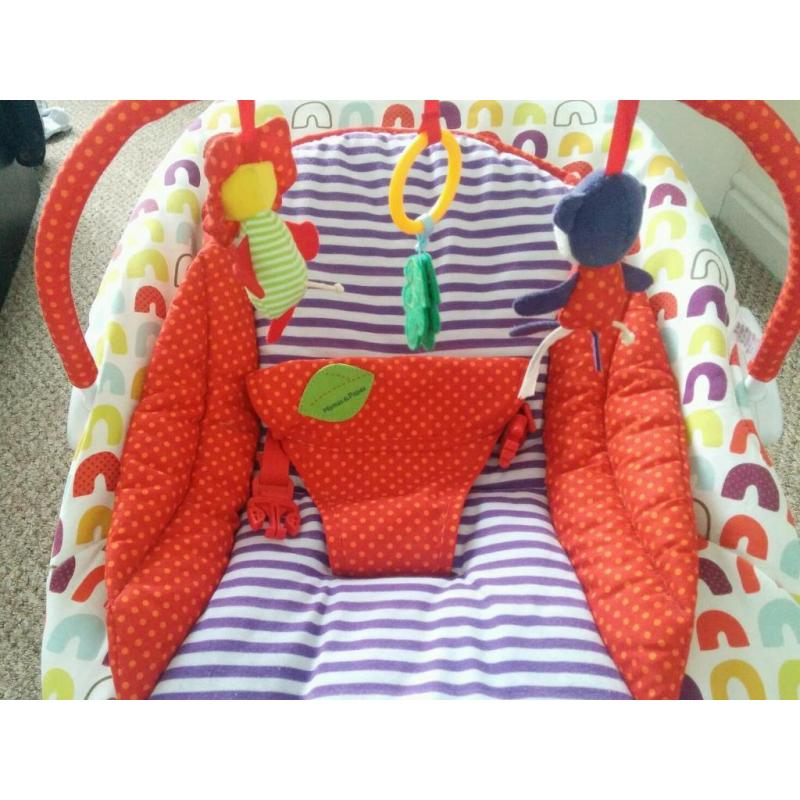 Mamas and Papas musical vibrating bouncy chair