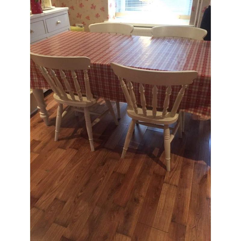 Farmhouse dining table